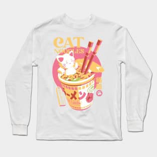 Cat Noodles Long Sleeve T-Shirt